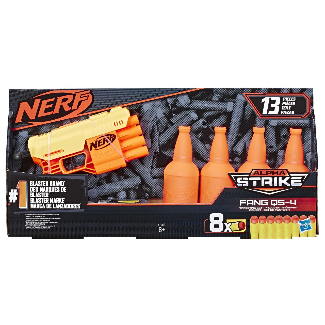 Nerf Alpha Strike Fang QS-4 Hedefli Set