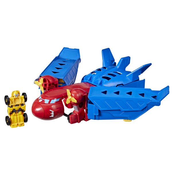 Transformers Rescue Bots Optimus Prime Jumbo Jet Yarışçısı