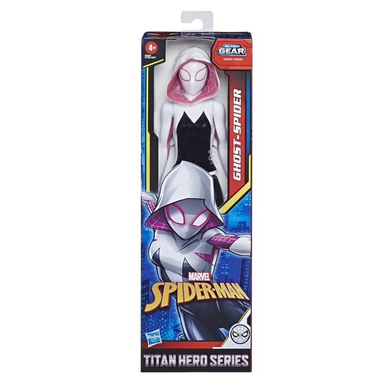 Spider-Man Titan Hero Web Warriors Ghost Spider Figür