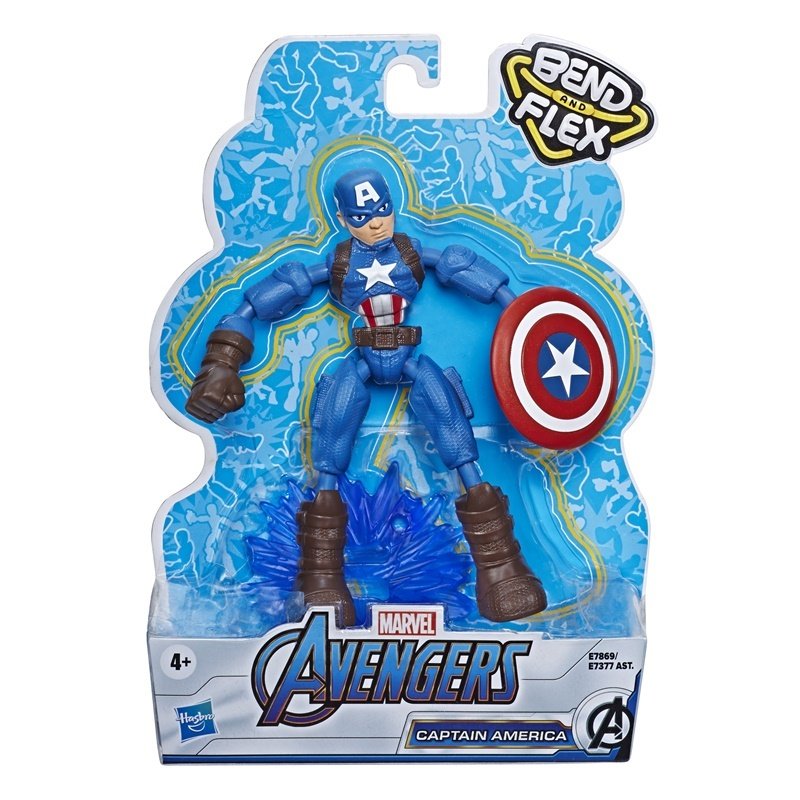 Marvel Avengers Avengers Bend & Flex Captain America Figür