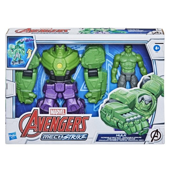 Avengers Mech Strike Incredible Mech Suit Hulk Figür