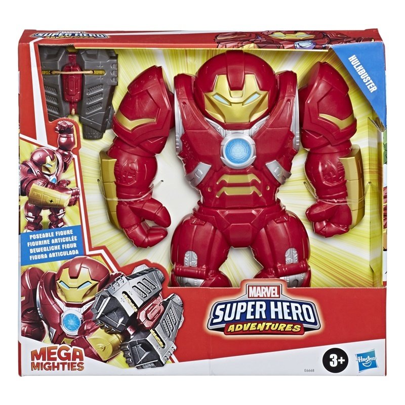 Marvel Super Hero Adventures - Mega Mighties Hulkbuster Özel Figür