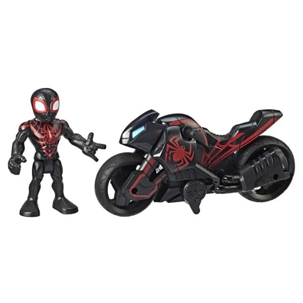 Marvel Super Hero Adventures - Kid Arachnid Mega Mini Figür ve Motosikleti