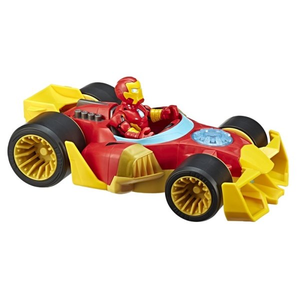 Marvel Super Hero Adventures - Iron Man Mega Mini Figür ve Araç