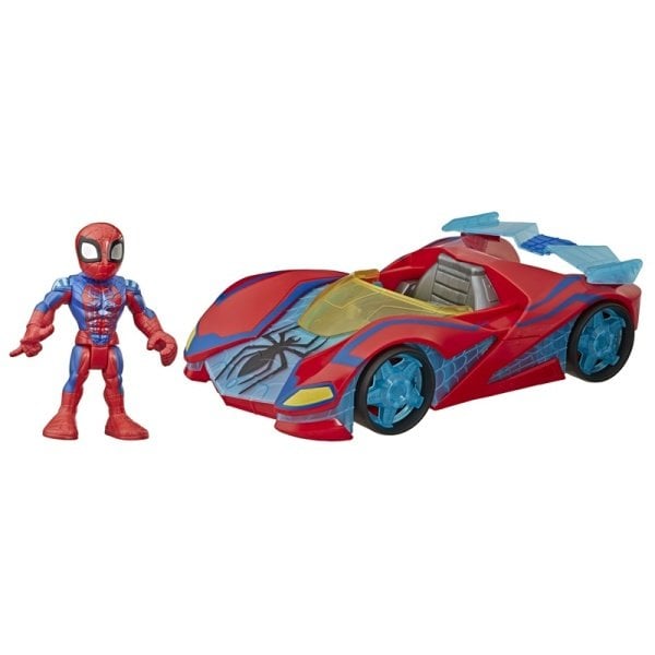 Marvel Super Hero Adventures - Spider-Man Mega Mini Figür ve Araç