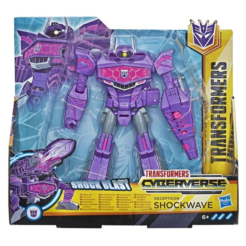 Transformers Cyberverse Büyük Figür - Shockwave