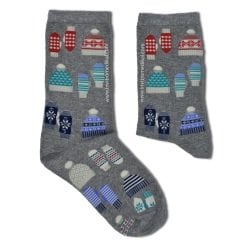 Kışlık Aksesuar Desenli Çorap - CS029