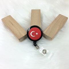 Türk Bayrağı Yoyo Kartlık - YP30