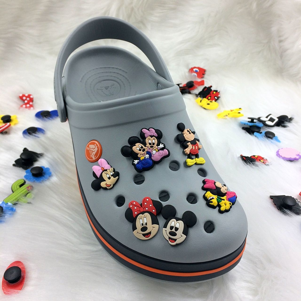 Mickey-Minnie 4 Crocs Terlik Süsü 6'lı Set