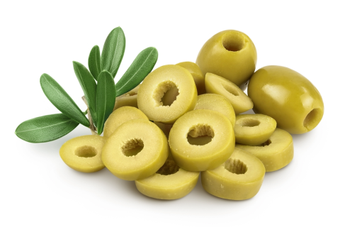 Dilimli Yeşil Zeytin 500 Kg