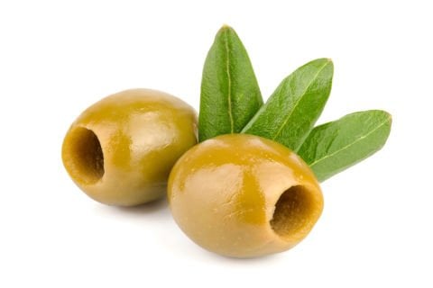 زيتون أخضر منزوع النوى