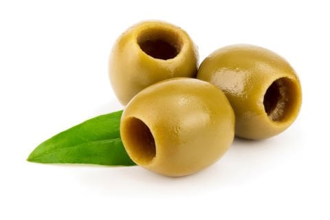 Olive verdi denocciolate