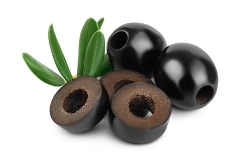 Olive nere a fette