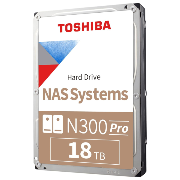 Toshiba N300 18TB 3.5'' 7200Rpm NAS HDD