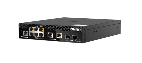 QNAP QSW-M2106R-2S2T Web Yönetimli Switch