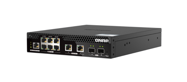 QNAP QSW-M2106PR-2S2T Web Yönetimli Switch
