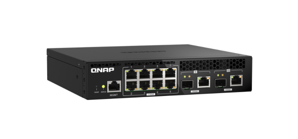QNAP QSW-M2108R-2C Web Yönetimli Switch