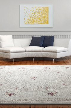 Bahariye Gallery 2786 R Mavi Beyaz El Dugumlu