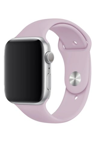 Apple Watch Uyumlu Silikon Kordon Lila