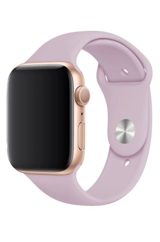 Apple Watch Uyumlu Silikon Kordon Lila