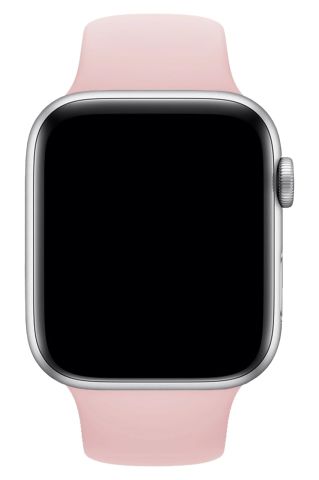 Apple Watch Uyumlu Silikon Kordon Pudra Pembe