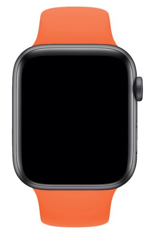 Apple Watch Uyumlu Silikon Kordon Turuncu