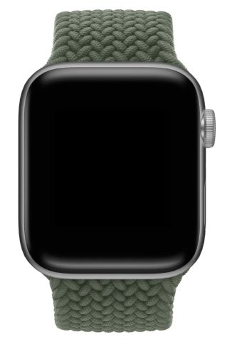 Apple Watch Uyumlu Örgü Loop Kordon Yeşil