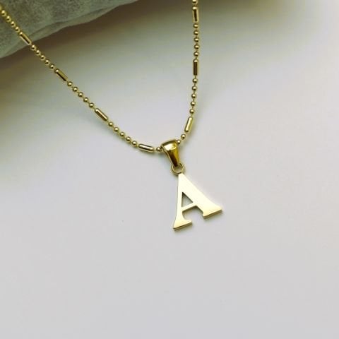 14 K Rengi Harf Xuping Kolye TK258