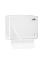 Rulopak 303364 Modern Katlamalı Havlu Dispenseri Z-C-V 200'Lü Derin Transparan Beyaz