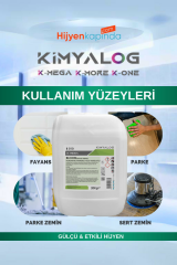 Kimyalog K-Mega Bloom Konsantre Parfümlü Çok Amaçlı Yüzey Temizleyici Beyaz Sabun 20 Kg 2 Adet