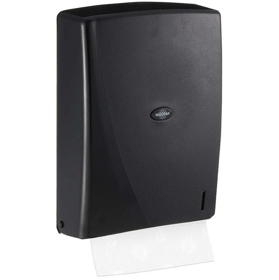 Rulopak Modern Z Katlama Kağıt Havlu Dispenseri 400'Lü Siyah