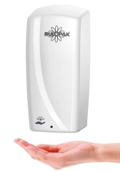Rulopak Sensörlü Doldurmalı Sıvı Sabun & Jel Dispenseri 1000 Ml Beyaz