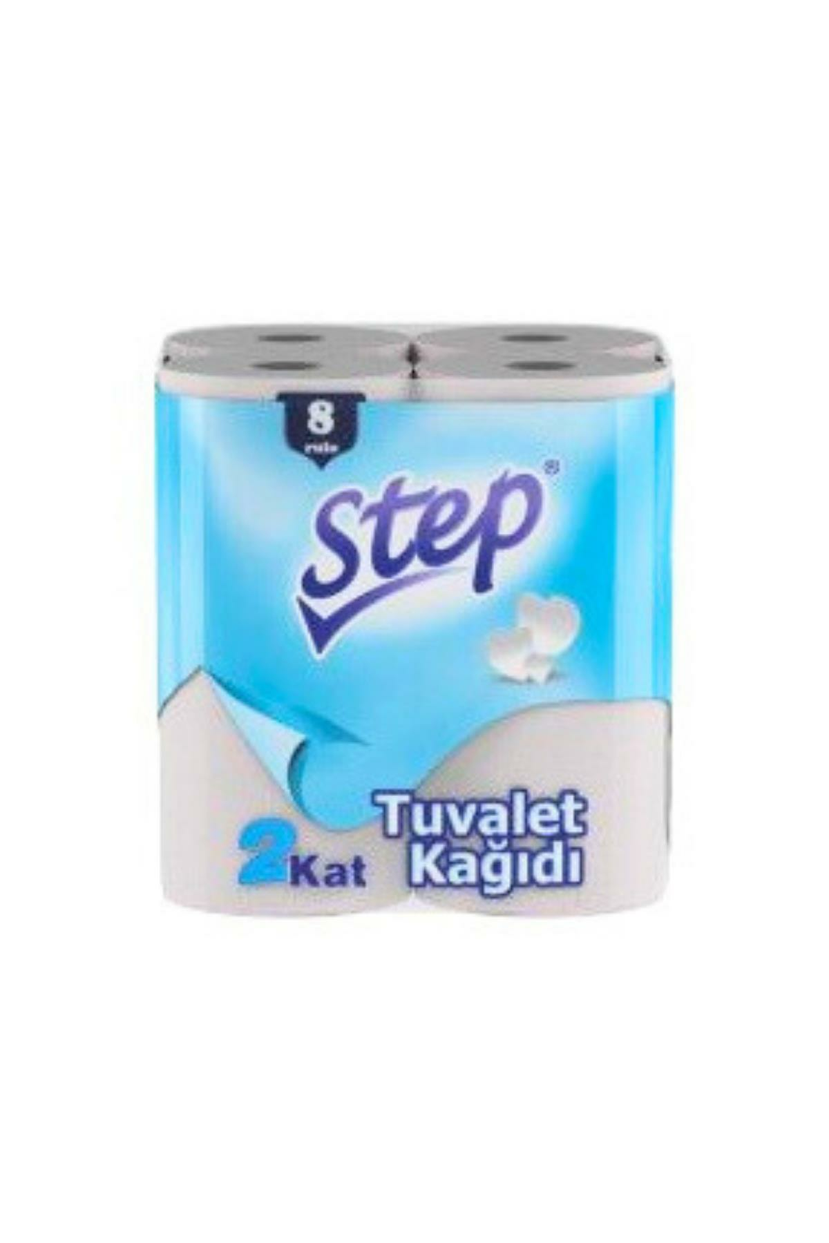 Step Tuvalet Kağıdı İki Katlı 8'li