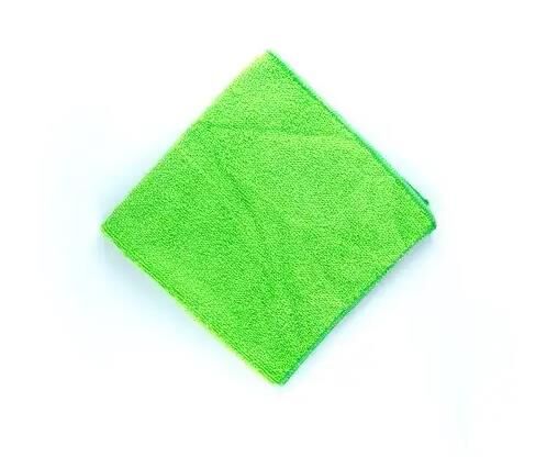 Hijyen Kapında Mikrofiber Cam Temizlik Bezi Yeşil 100 Adet