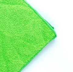 Hijyen Kapında Mikrofiber Cam Temizlik Bezi Yeşil 50 Adet