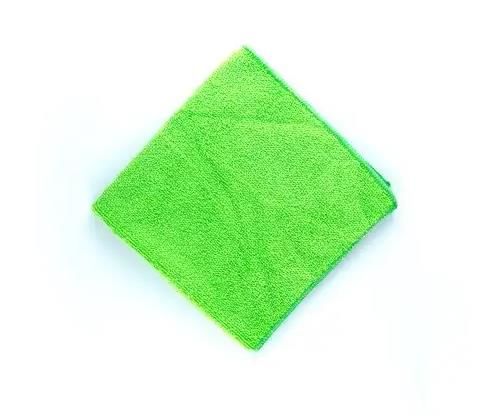Hijyen Kapında Mikrofiber Cam Temizlik Bezi Yeşil 10 Adet