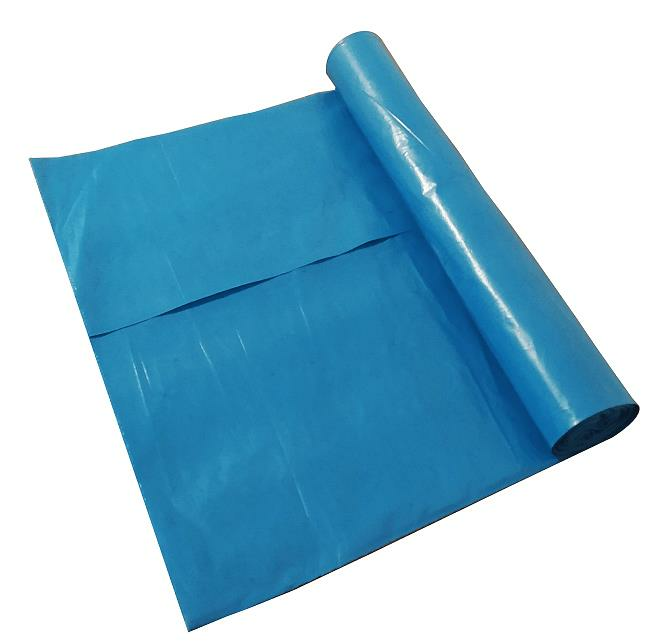 Endüstriyel Hantal Boy Mavi Çöp Torbası 100x150 cm 10 Adet