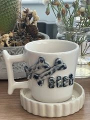 Kemik Figürlü  İsimli Kupa Mug