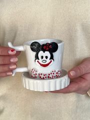 MINNIE MOUSE  İSİMLİ KUPA FİNCAN MUG