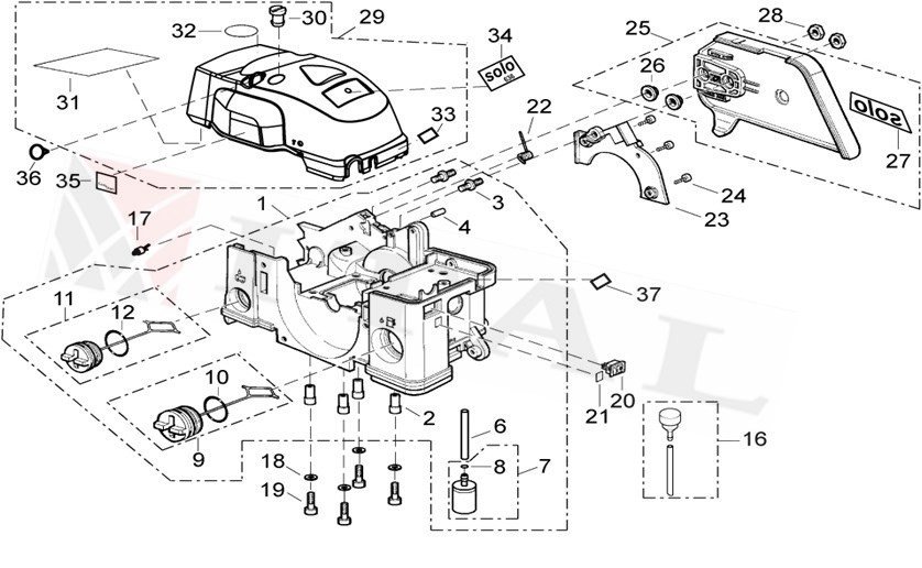 ITL-BENZİN HORTUMU SOLO 636/643