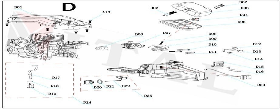 ITL-STOP ANAHTARI HYUNDAI 550/650/700