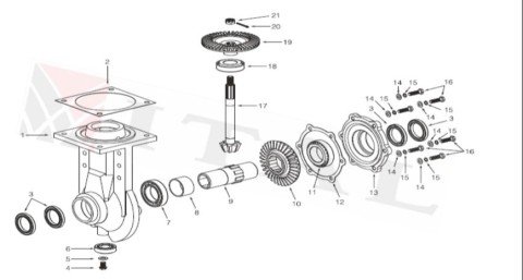 ITL-DİŞLİ PİMİ HYUNDAI DİZEL ÇAPA 2.5X25mm
