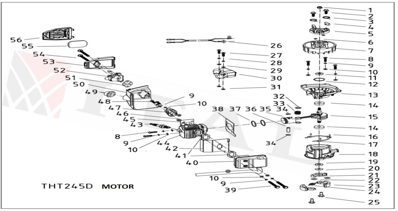 ITL-SİLİNDİR+PİSTON HYUNDAI THT245D LÜKSTRÜM 34MM