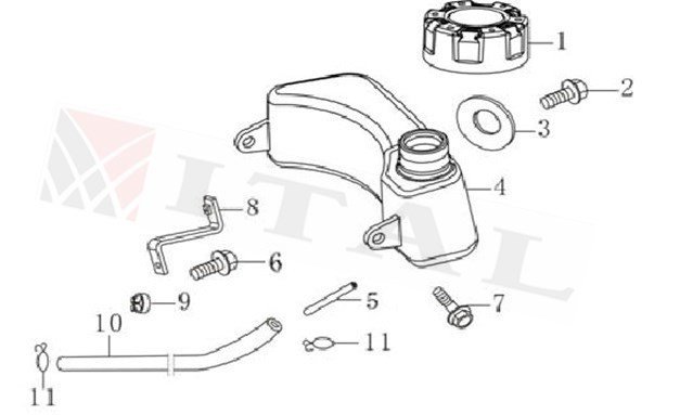 ITL-BENZİN HORTUMU LC1P61/65/70FA