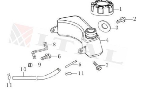 ITL-BENZİN HORTUMU LC1P61/65/70FA