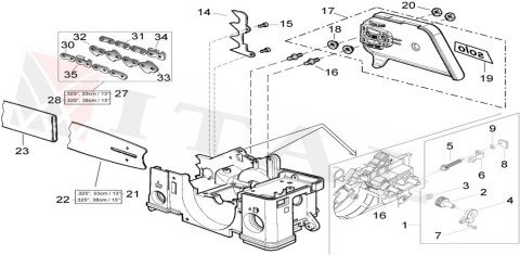 ITL-KILAVUZ SOLO 643/646/652 3.25 38CM 15'' 32 DİŞ