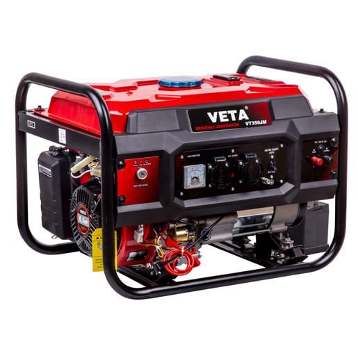 VETA VT350JM JENERATÖR 3,5 kVA MARŞLI / BENZİNLİ JENERATÖR / MONOFAZE / VT350JM