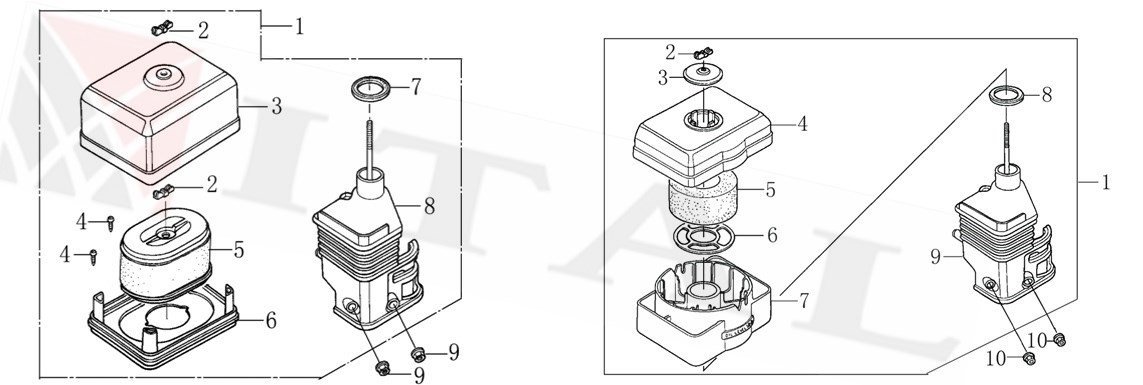 ITL-HAVA FİLTRE GÖVDESİ LC G160/G200F