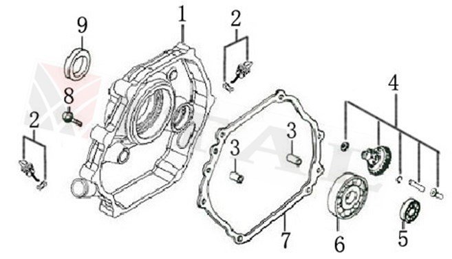 ITL-REGÜLATÖR DİŞLİSİ LC G340/G390F