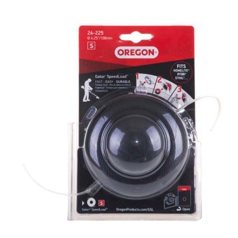 OREGON TIRPAN OTOMATİK BAŞ.DİŞİ&ERKEK 108mm GSL / TIRPAN BAŞLIĞI MOTORLU TIRPAN / ÜNİVERSAL / 24-225